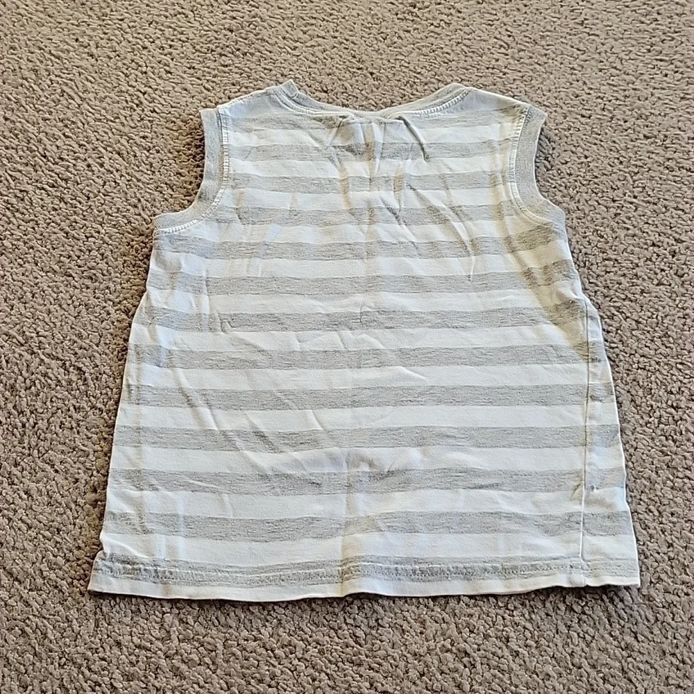 Gymboree Gray and Red Lobster Tank Top